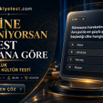 bilgine güveniyorsan bu test senin için